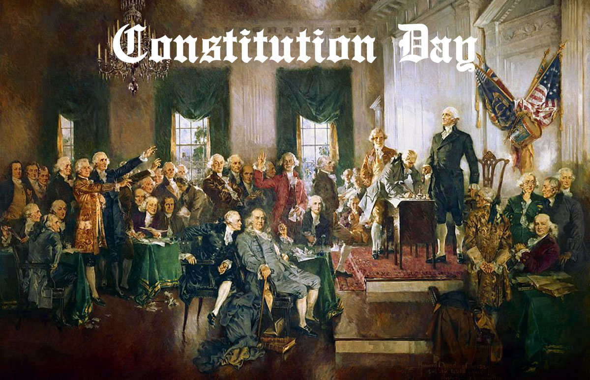 Constitution Day signing